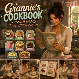 Grannie's Cookbook by Littlbowbub - Tradução PtBr