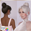 PL | Bun Updo With Bangs Hairstyle logo