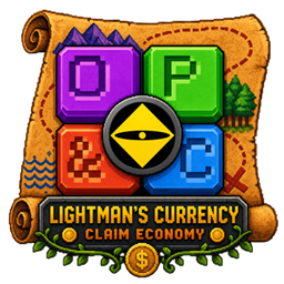 Lightman's Currency:Claim Economy logo