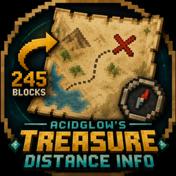 Acidglow's Treasure Distance Info logo