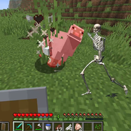 One in 10000 Chance for a Skeleton to Run Across Your Screen Every Second logo