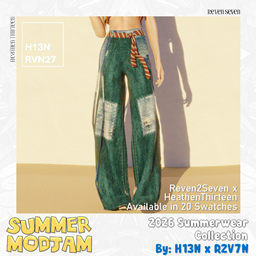 Streetwear Wide Leg Patchwork Pants project image