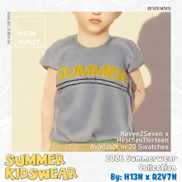 Toddler's Short Sleeve Graphic Folded Shirt project image