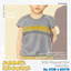 Toddler's Short Sleeve Graphic Folded Shirt logo