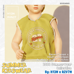 Toddler's Streetwear Sleeveless Graphic Tank Shirt project image