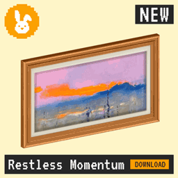 Raster Rabbit: Daily Drop - Restless Momentum| RESTLESS ELEMENTS Abstract Collection (3 New Paintings) project image