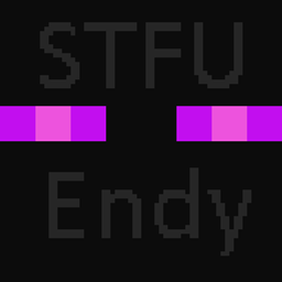 STFU Enderman logo