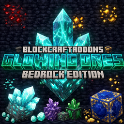 Glowing Ores MCBE logo