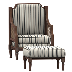 KHD Magnolia Armchair & Ottoman project image