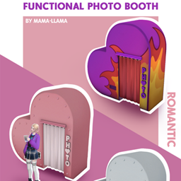 Functional photo booth by Mama Llama | Traducido al español (traducción no mecánica) logo