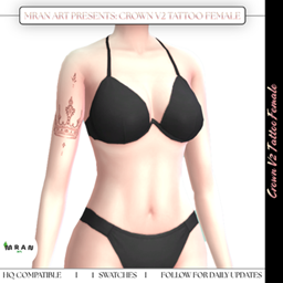 Crown V2 Tattoo Female logo