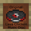 Original Lava Chicken music disk! logo