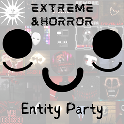 Entity Party - extreme & jumpscare horror logo