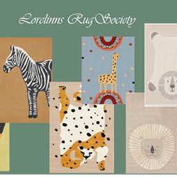 Dambele Kids themed rugs logo