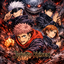 jujutsu kaisen ACTION logo