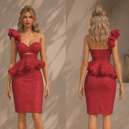 RUBY RUFFLE DRESS project image