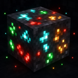 Glowing Ores | Vibrant Visuals project image