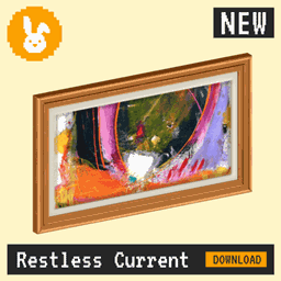Raster Rabbit: Daily Drop - Restless Clouds| RESTLESS ELEMENTS Abstract Collection (3 New Paintings)