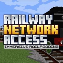 Blockitecture's DLC Pack of Immersive Railroading logo