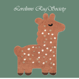 Giraffe Kids rug logo