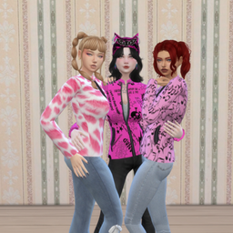 Pink jacket logo