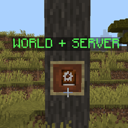 WORLD + SERVER SETTINGS logo