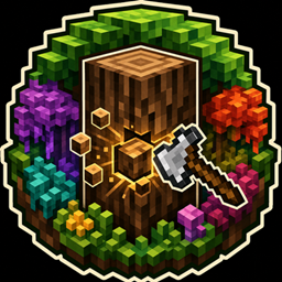 Biome O plenty dependence tree vien miner logo