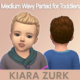 Medium Wavy Parted for Toddlers project image