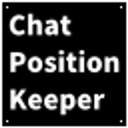 Chat Position Keeper logo