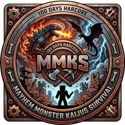 Hardcore 100 days Mayhem Monster Kaijus Survival (MMKS) project image