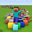 Walking Spawns Random Blocks logo