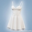 Lace hem sweetheart dress logo