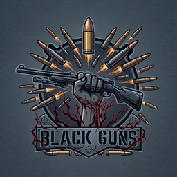 Black Guns for Mine Mine no Mi logo