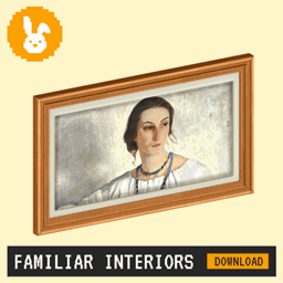 Raster Rabbit: Last Chance - FAMILIAR INTERIORS Portrait Collection (18 Paintings) project image
