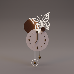 Butterfly Eclipse Wall Clock project image