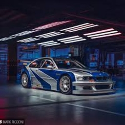 Animated BMW M3 GTR (NFS) UI project image
