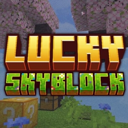 Lucky Skyblock v1 logo