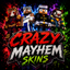 Crazy Mayhem Skins logo