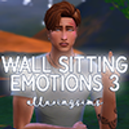 Wall Sitting Emotions 3 - Pose Pack project image