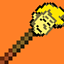 Spear sounds but replaced with Flowery logo