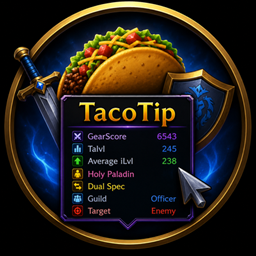 TacoTip Gearscore TBC-Era-SoD-Titanforge project image