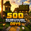🌎 500 Days survival world (achievement friendly) logo
