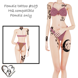 Female tattoo #109 project image