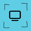 Upscaled logo