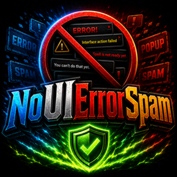NoUIErrorSpam logo