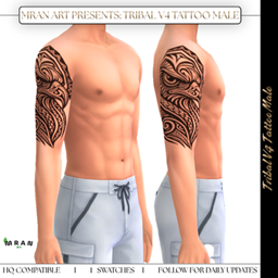 Tribal V4 Tattoo Male logo