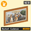 Raster Rabbit: Daily Drop - Market Cadence | SHARED RHYTHM Genre Collection (3 New Paintings) logo