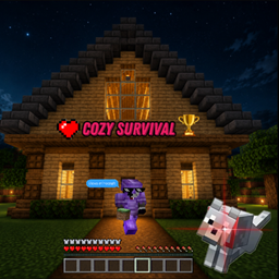 The Cozy Survival World (Achievement Friendly) logo