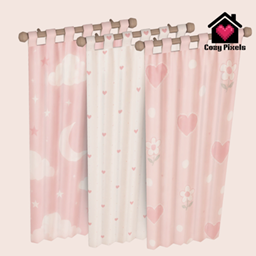 Pink Dreams Curtains logo