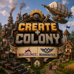 Create and Colony - Take to the Sky logo